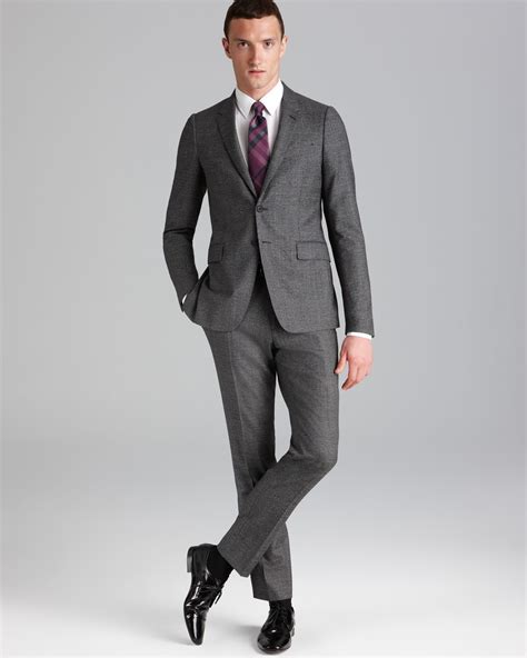 burberry london 3 button suit suit